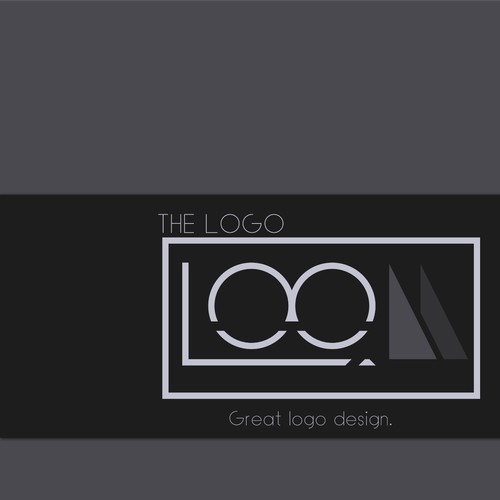 sleek logo design for a logo design company