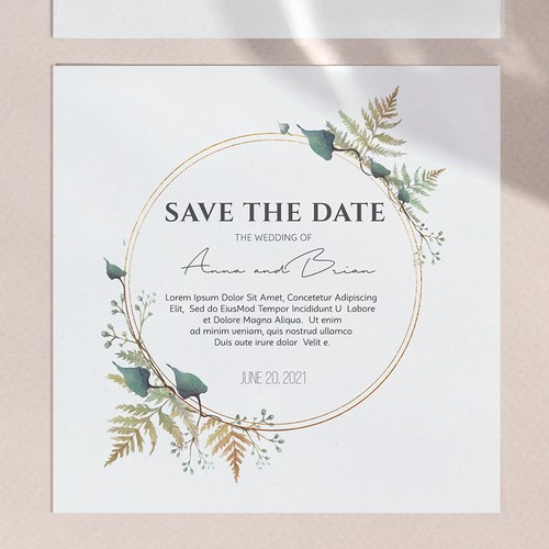 Invitation design