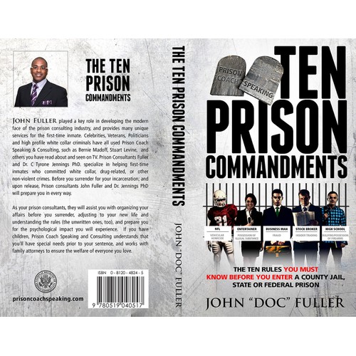 Create a book cover for a Prison Consultant!