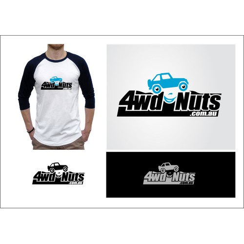 Logo for 4wdNuts.com.au - It's built by 4wd nuts, for 4wd nuts!