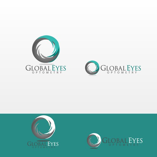 Create the next logo and business card for Global Eyes Optometry