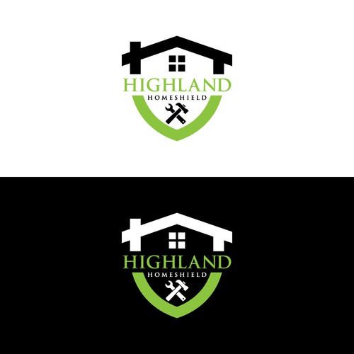 Bold logo for Highland Homeshield