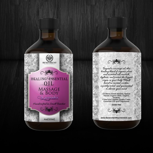 massage and body oil
