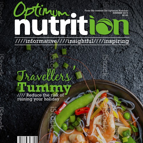 Magazine Cover Design_OptimumNutrition