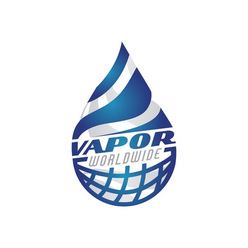 Clean logo concept for vape company