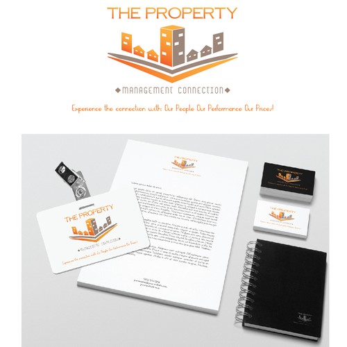 The Property Management Connection logo design