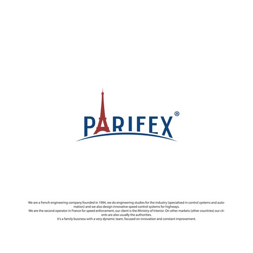 Lofo for PARIFEX, an Engineering Company