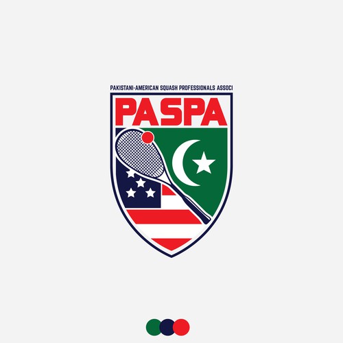 Squash association badge logo