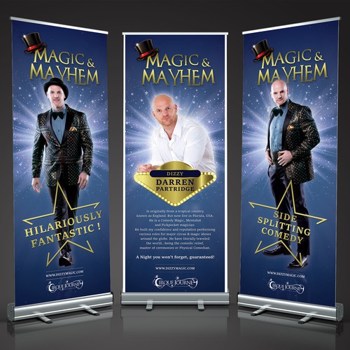 Magician Trade Show Banners