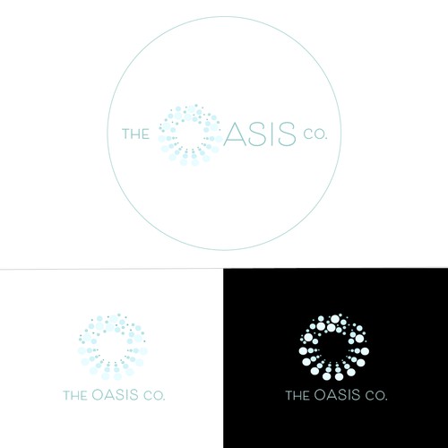 Minimalist calming logo for home organization