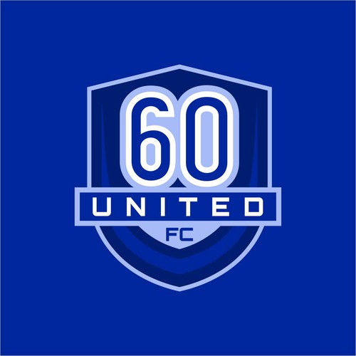 Winner 60 United FC Logo Design