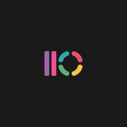 110 or iio simple but colorfull logo