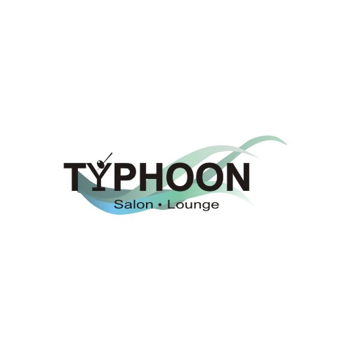 logo for Typhoon Salon - Lounge