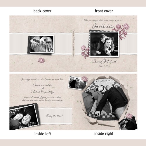 A different wedding invitation (Digipak) EXTENDED!!! 