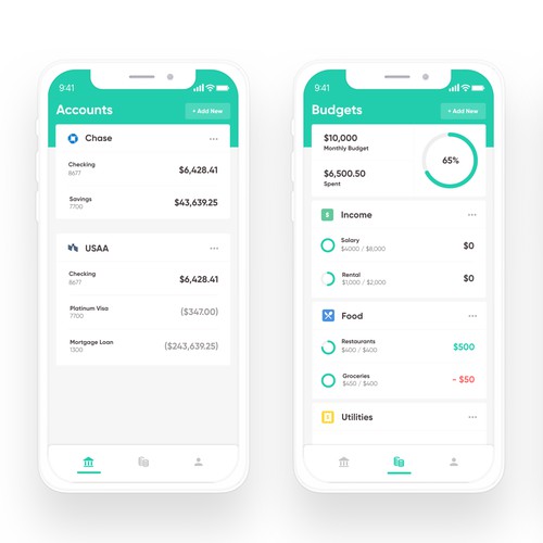 Budgets App