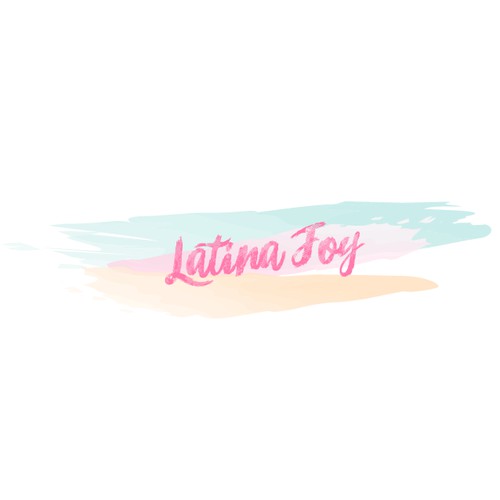 colorful logo concept for the brand "Latina Joy"