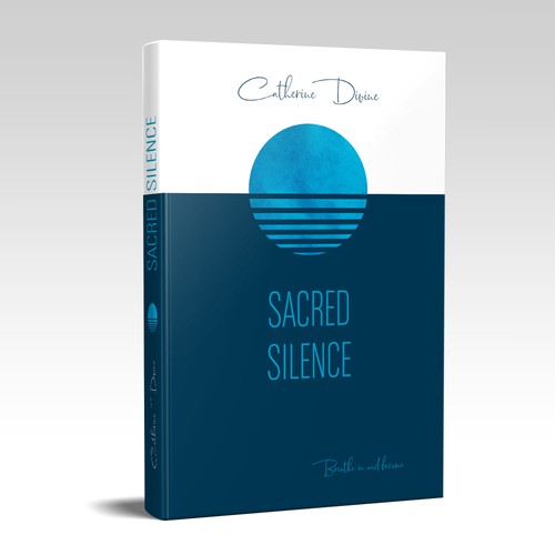 Design a book that will inspire people to sit and enjoy silence