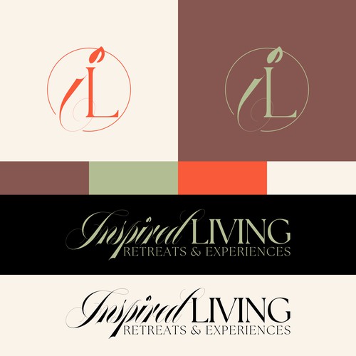 Inspired Living retreat logo