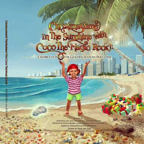 Kids book cover design