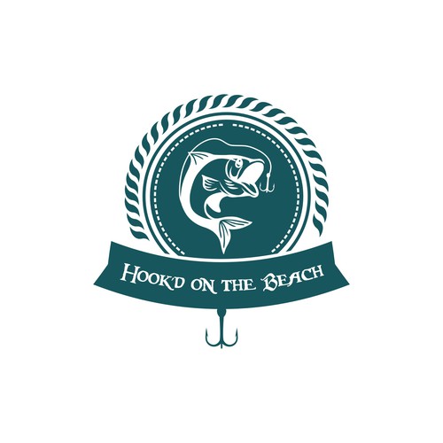 Hook'd on the Beach logo