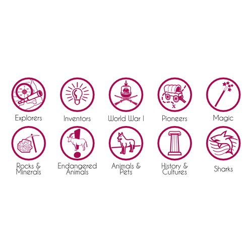 Icons for BiblioCommons