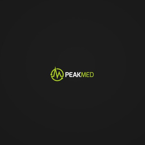 Logo concept for PeakMed.