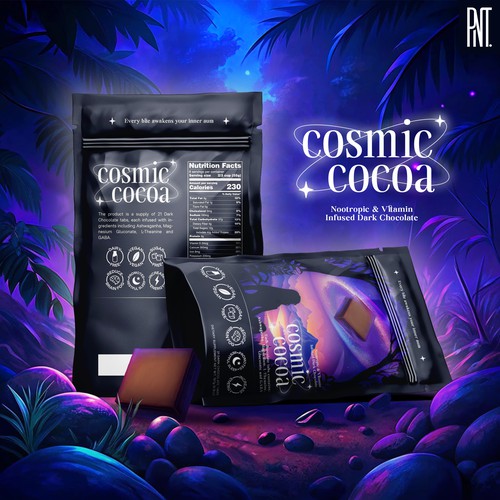Cosmic Cocoa Packaging