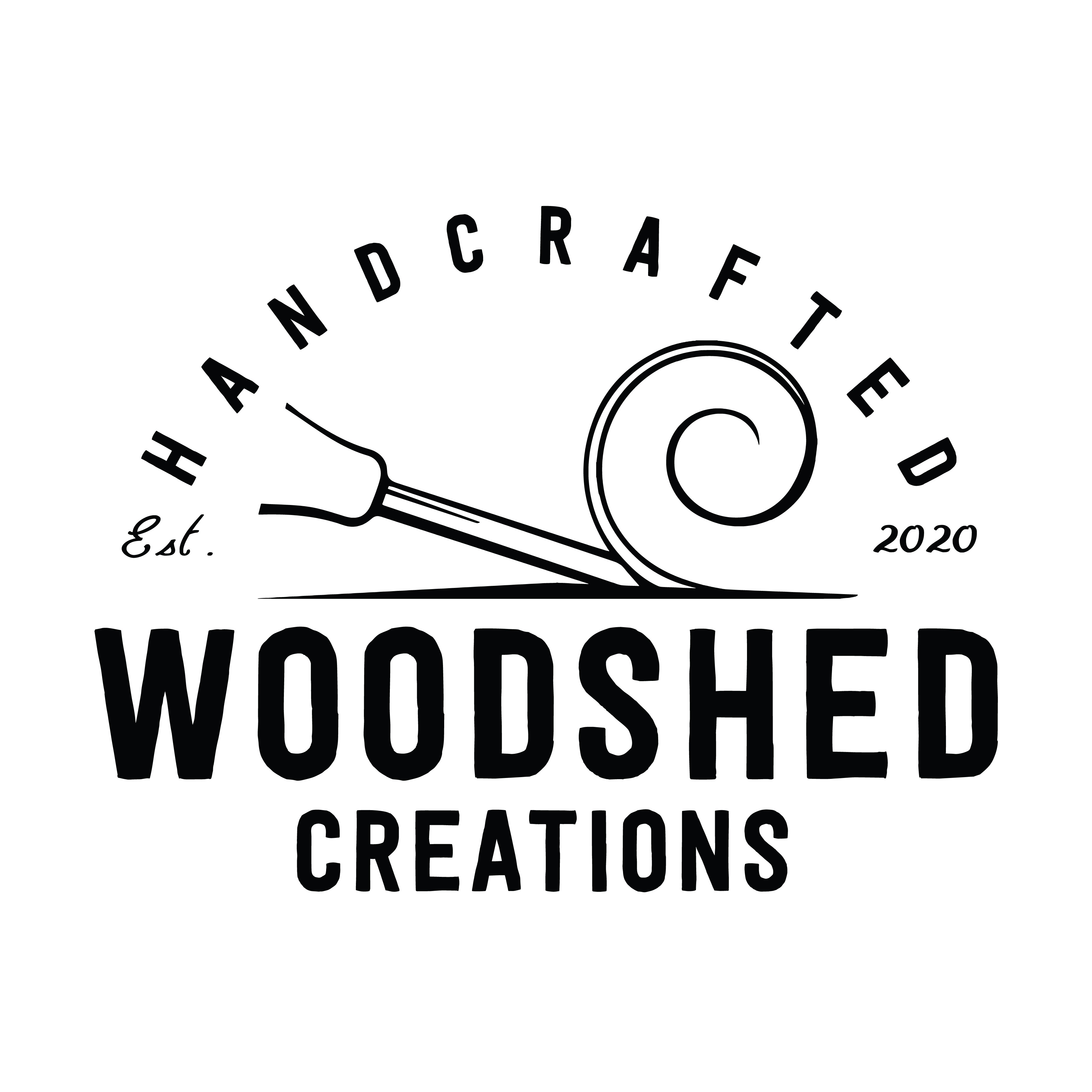 Need a creative woodworking logo that captures the handcraft nature of the products