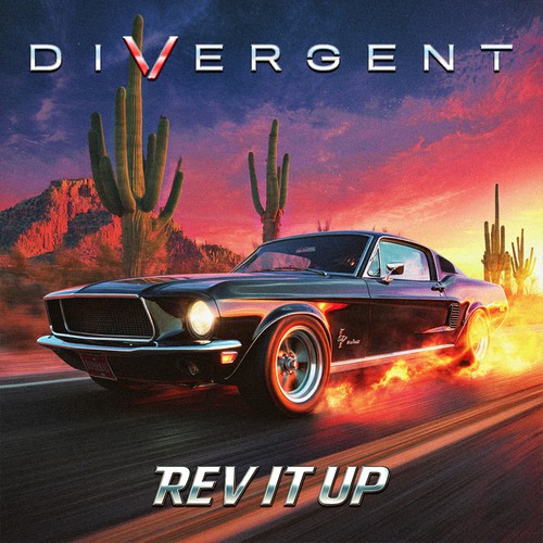 Vintage style album cover Design
