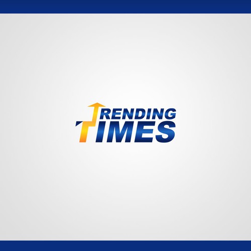 Logo concept for trendingTimes : viral news site