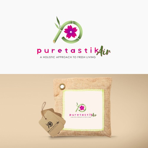 powerful logo for puretastik