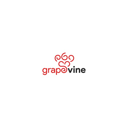 Modern logo concept for grapevine