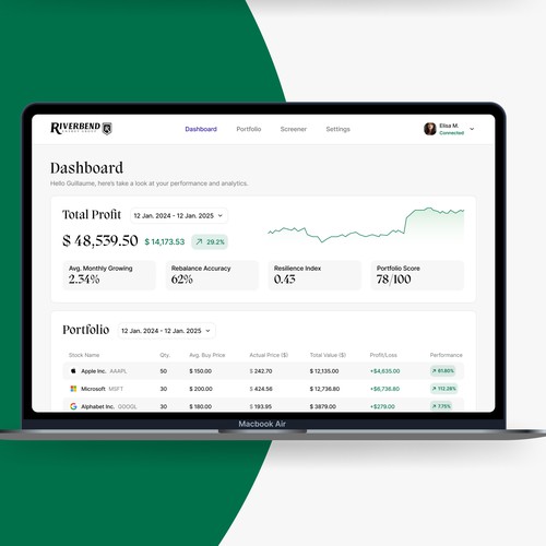 Financial SaaS App