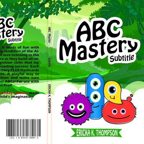 Kids book cover design