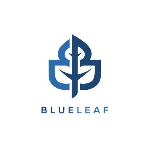 blue leaf