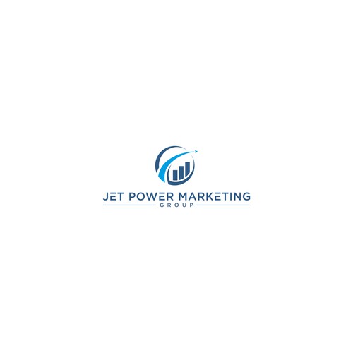 Logo concept for marketing group company