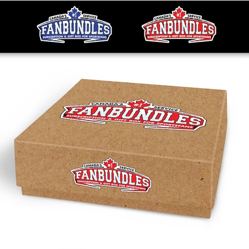 Sports logo for gift box