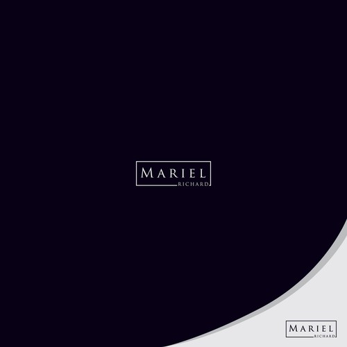 simple logo for Mariel Ricard