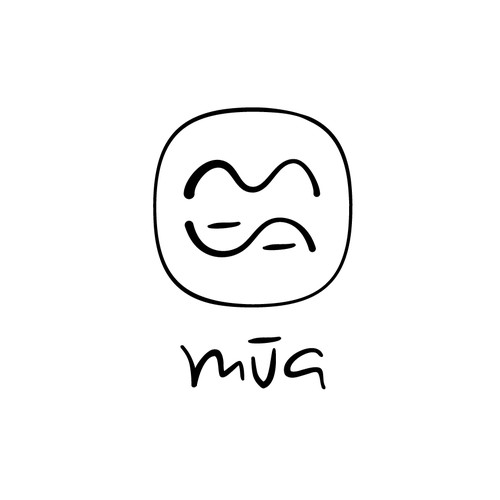 Organic logo for mūa