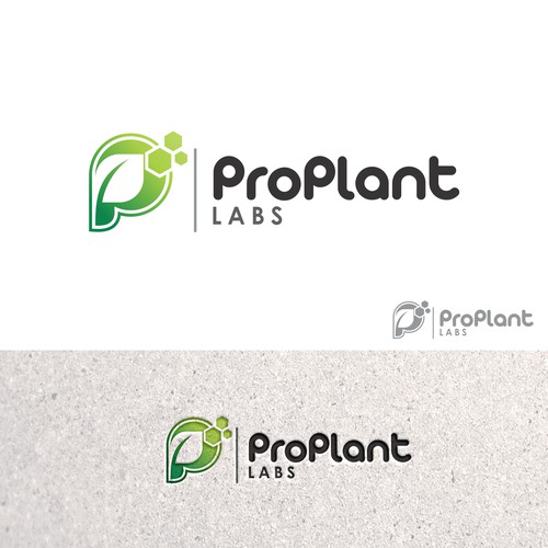 Bold logo concept for "ProPlant Labs"