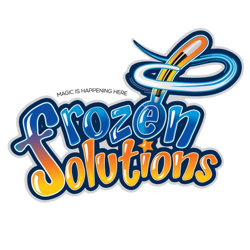 Create a logo for ice cream supply company