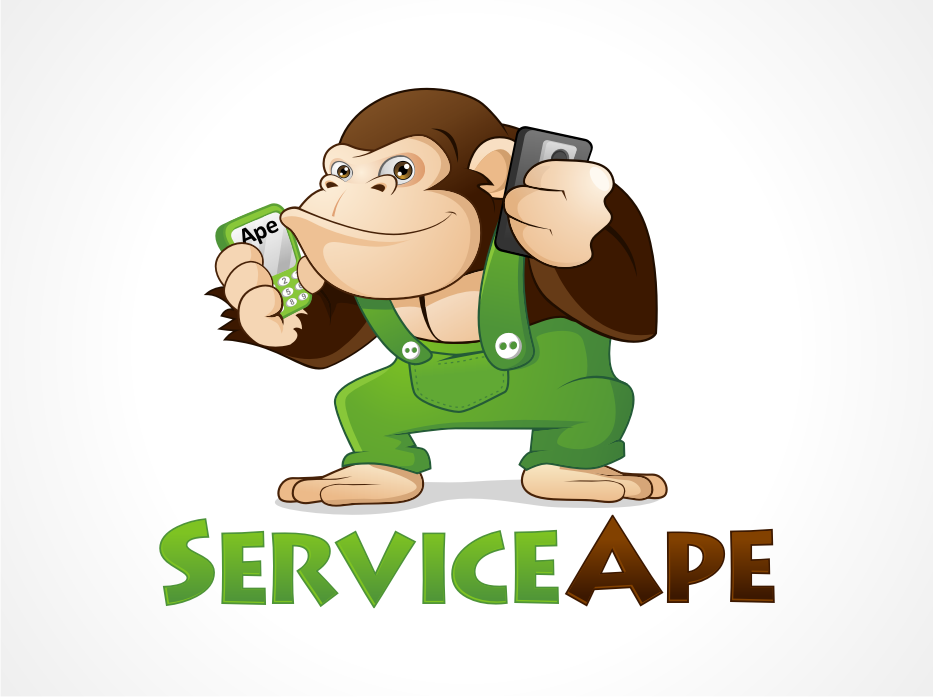 创建一个有趣的标志ServiceApe -一个新的领导创站点