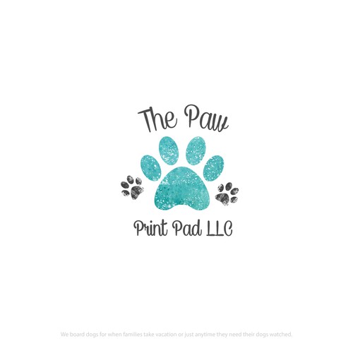 Logo for dog care (when families take vacation)
