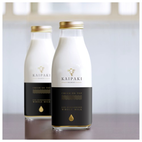 KAIPAKI Premium Milk Package Concept 