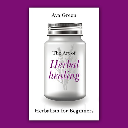 Bold statement design for an herbal medicine book