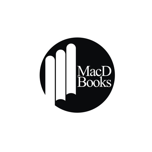 MacD Books Logo Concept