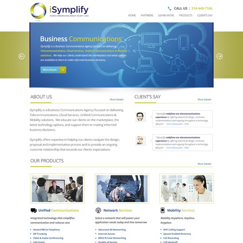Help iSymplify with a new website design