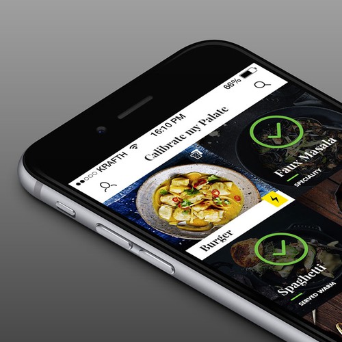 Restaurant iOS UI