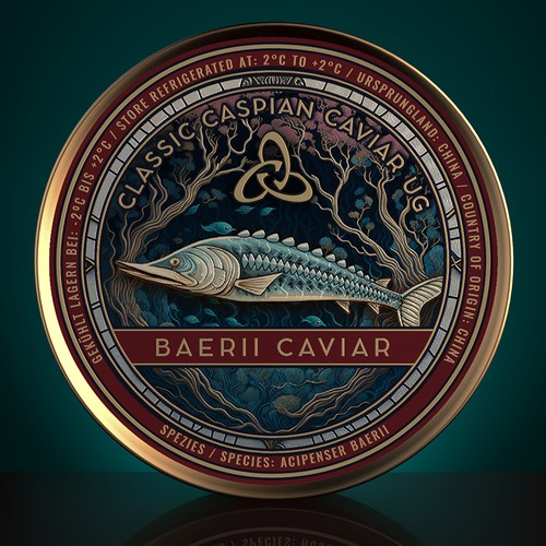 Product line design, premium caviar, Classic Caspian Caviar UG