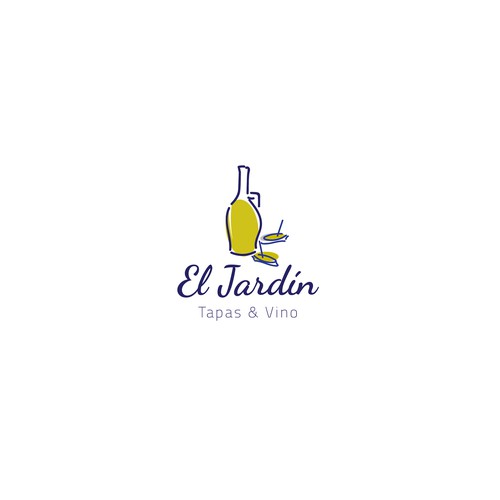 Wine Bar Logo concept